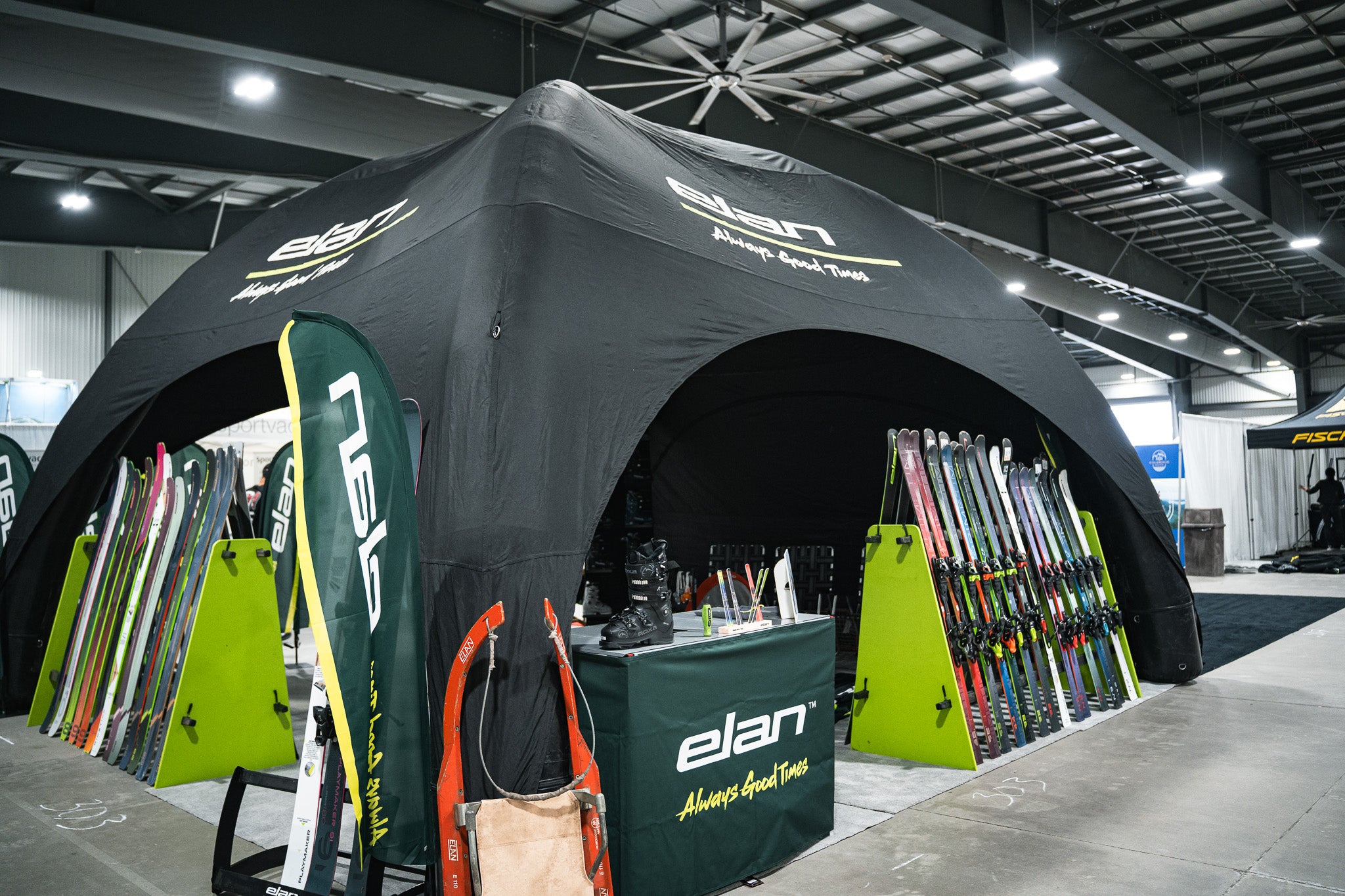 Elan Skis Exhibitor Booth